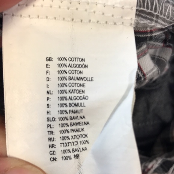 Vans Off The Wall Plaid Shorts Size 32 - Picture 8 of 9